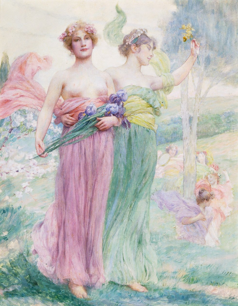 Floreal, c.1895-97 av Henry Siddons Mowbray