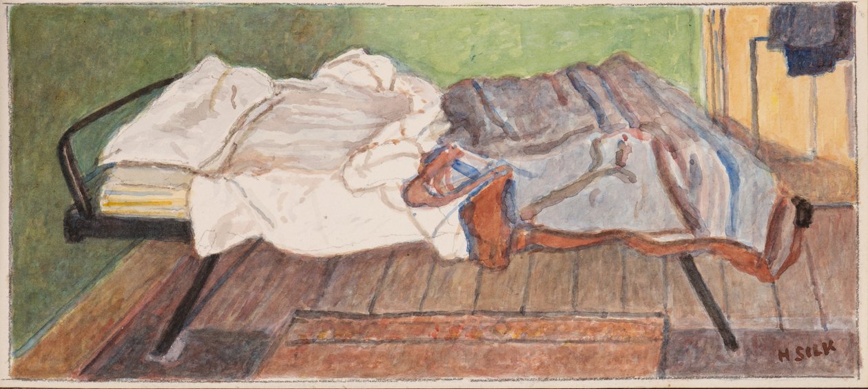 Lägersäng, c.1930 av Henry Silk