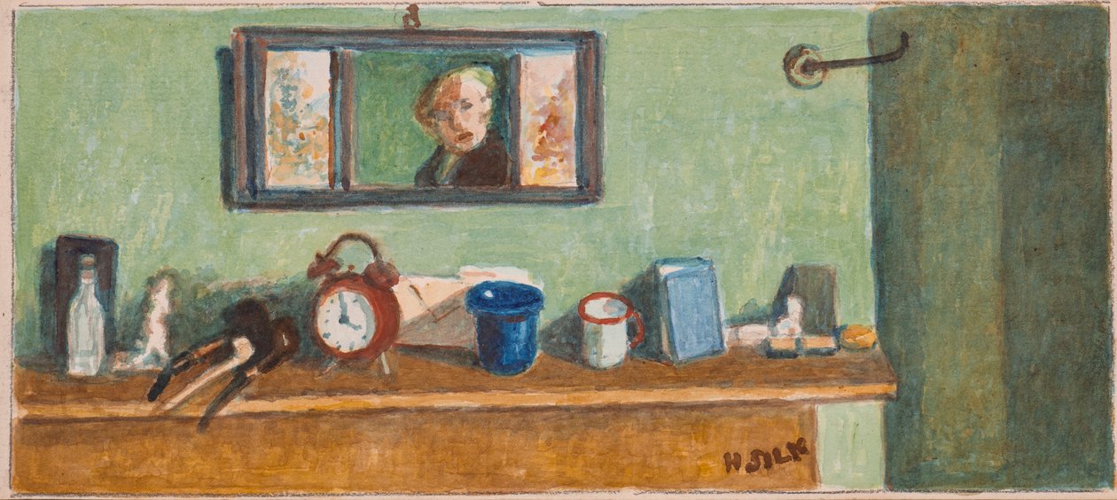 Mantelstycke, ca 1930 av Henry Silk