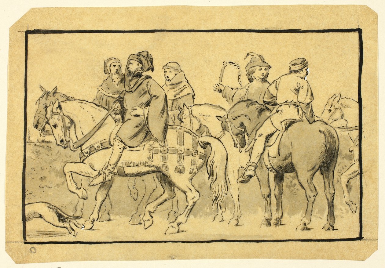 Pilgrimerna i Canterbury av Henry Stacy Marks