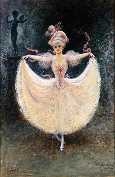 Dansaren av Henry Stephen (b.1861 fl.1880 1925) Ludlow