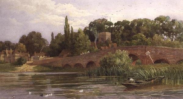 Sonning på Themsen av Henry Sutton Palmer