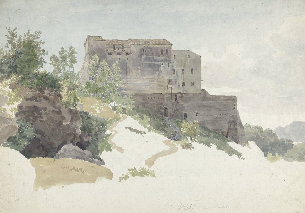 Landskap vid Vietri av Henry Swinburne