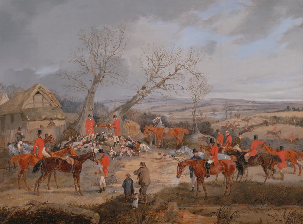 Jaktscen: The Kill, ca. 1840. av Henry Thomas Alken
