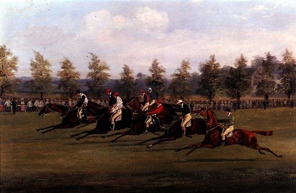 Racingscen av Henry Thomas Alken