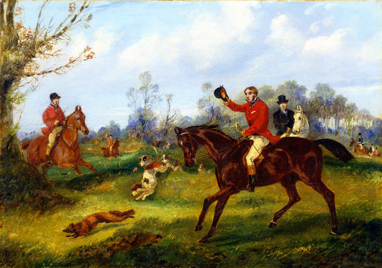 Fyndet, ca 1840 av Henry Thomas Alken