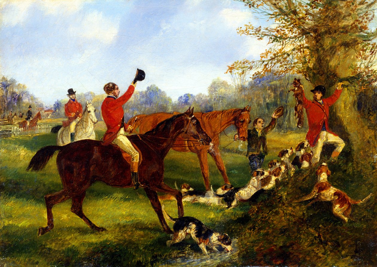 Finishen, c.1840 av Henry Thomas Alken
