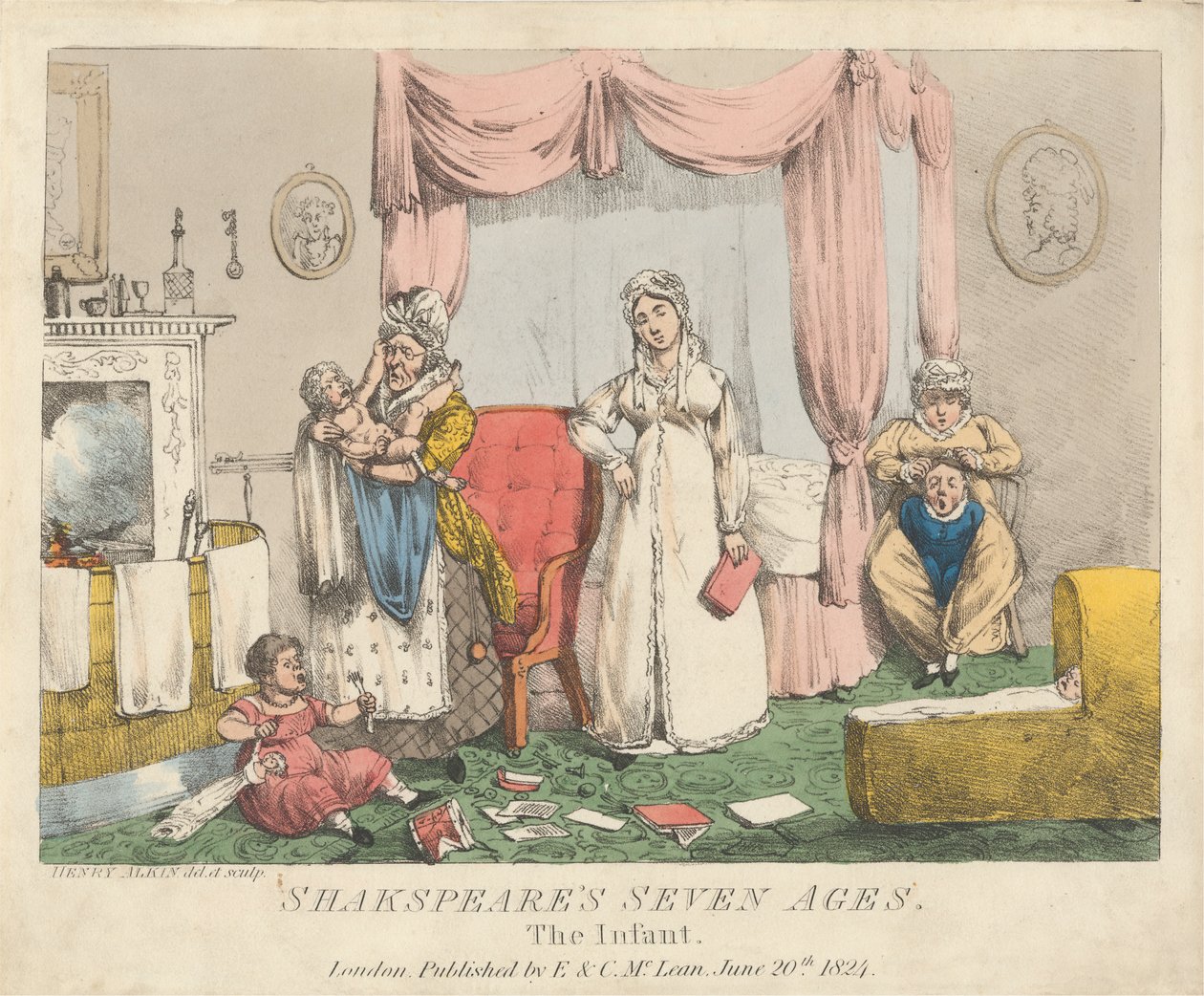 Spädbarnet av Henry Thomas Alken