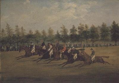 Starten på St. Leger av Henry Thomas Alken
