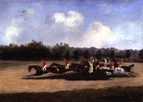 Början av St. Leger av Henry Thomas Alken