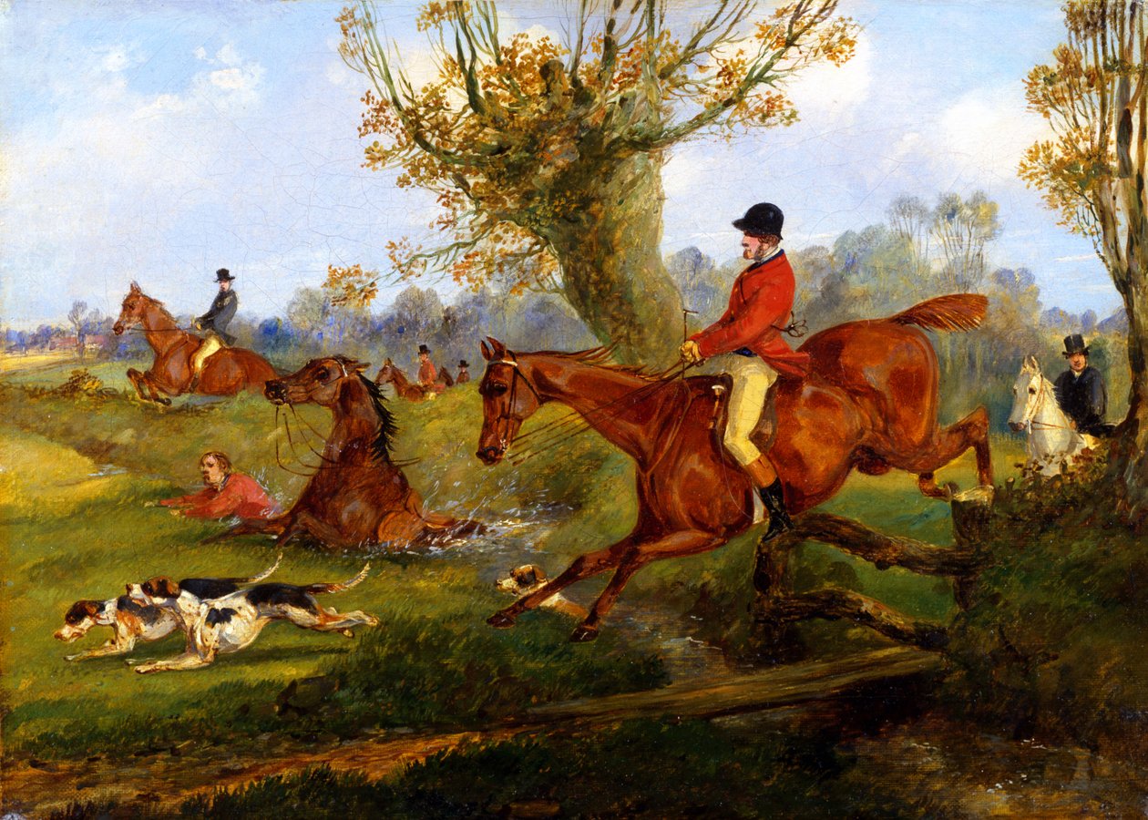 Waterjump, c.1840 av Henry Thomas Alken