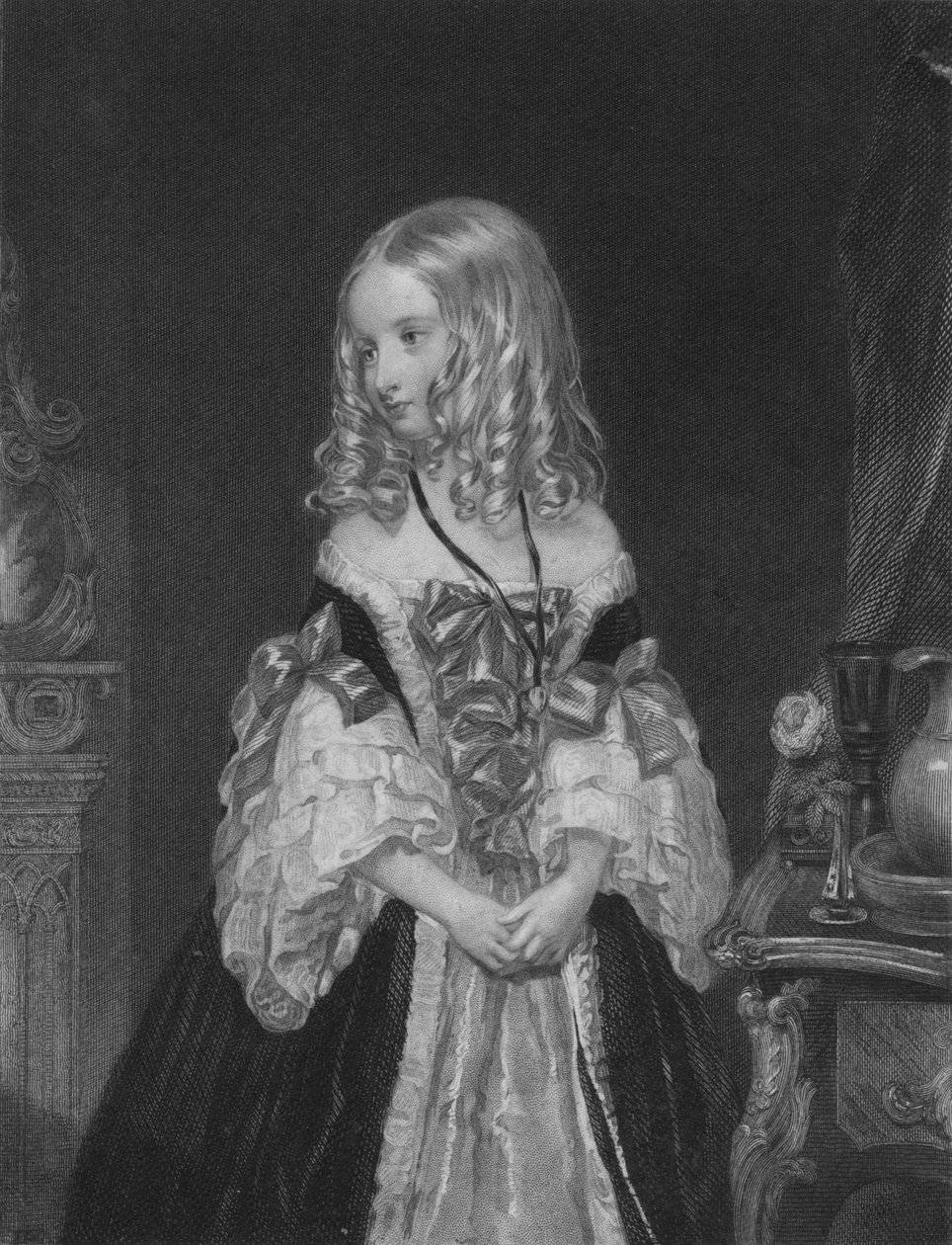 Elizabeth hertiginna av Argyll, 1900. av Henry Thomas Ryall