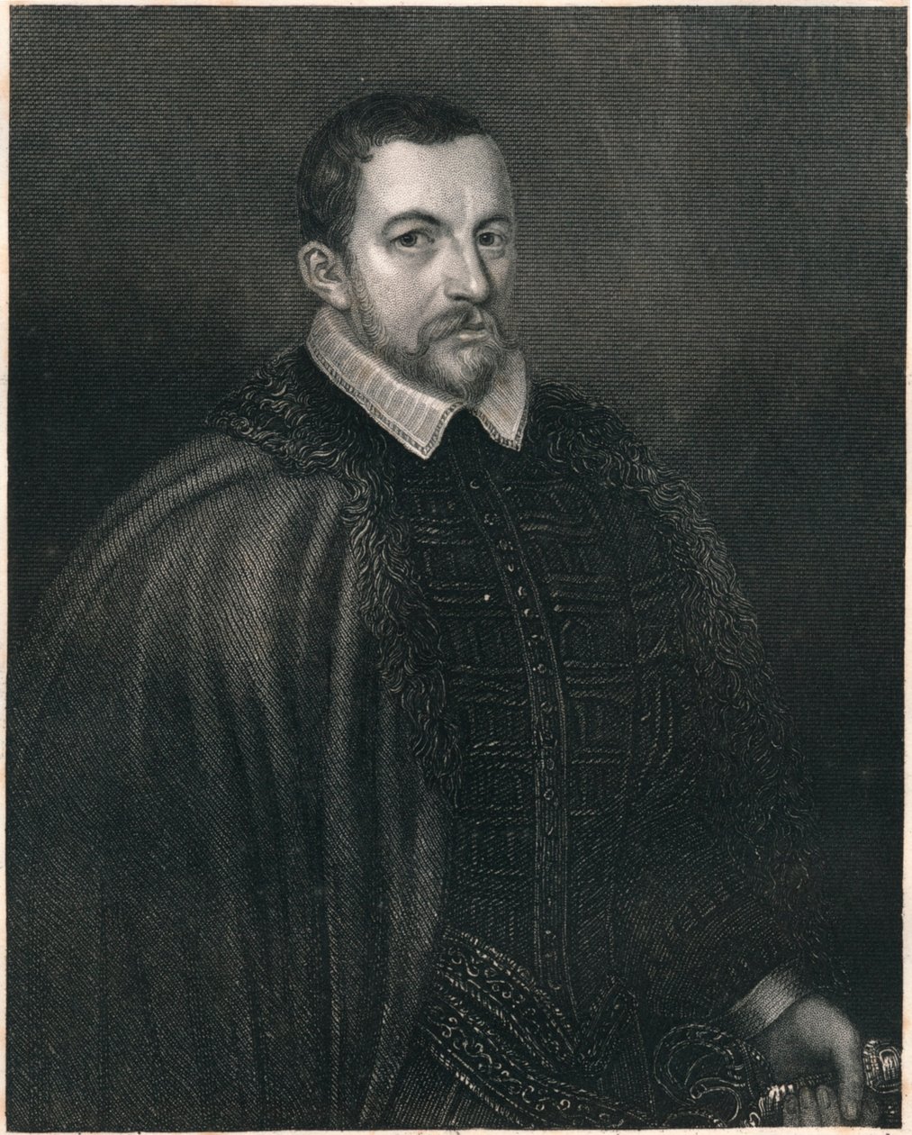 Sir Thomas Bodley, början av mitten av 1800-talet. av Henry Thomas Ryall