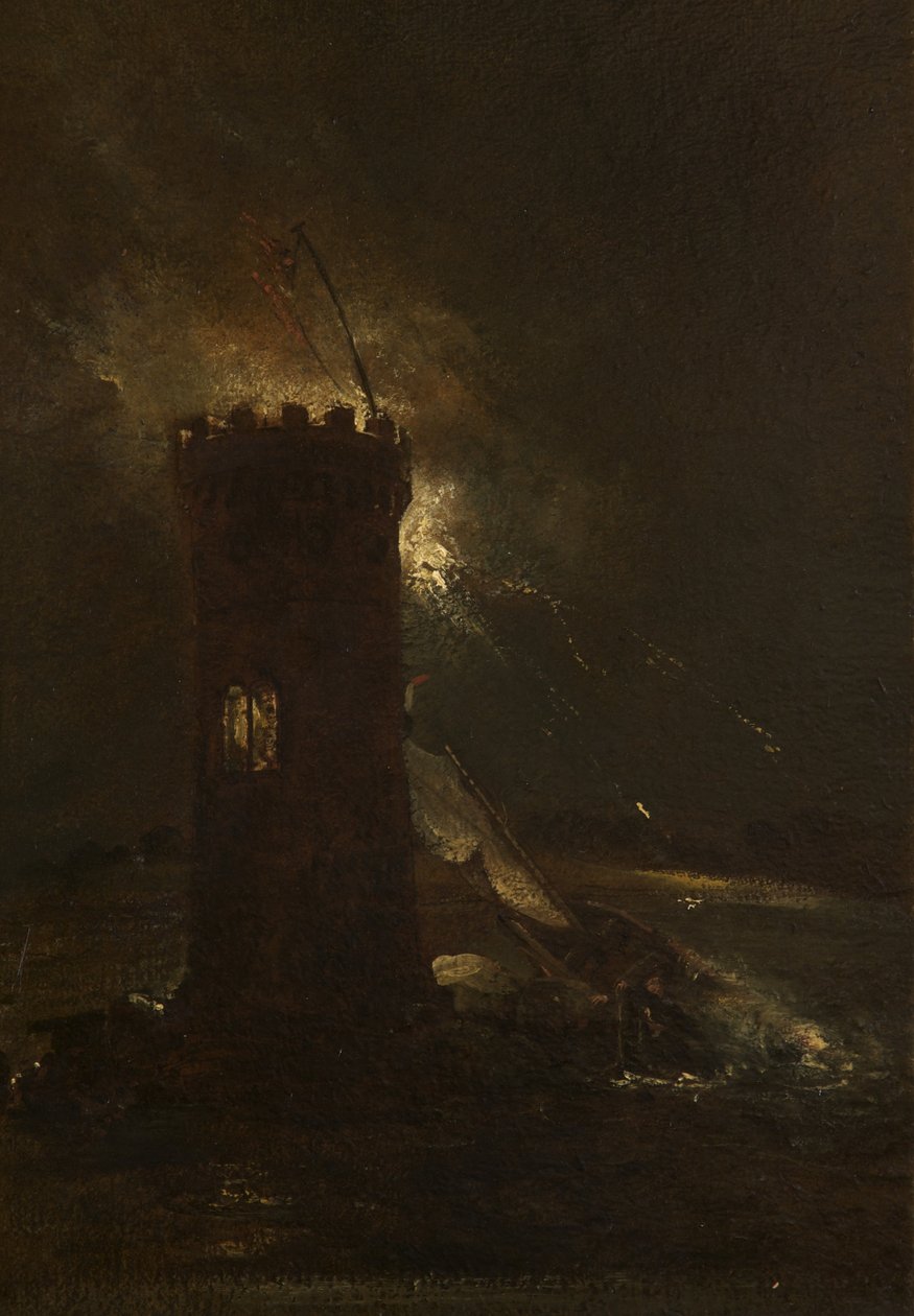 Tabelltorn på natten av Henry Thomson