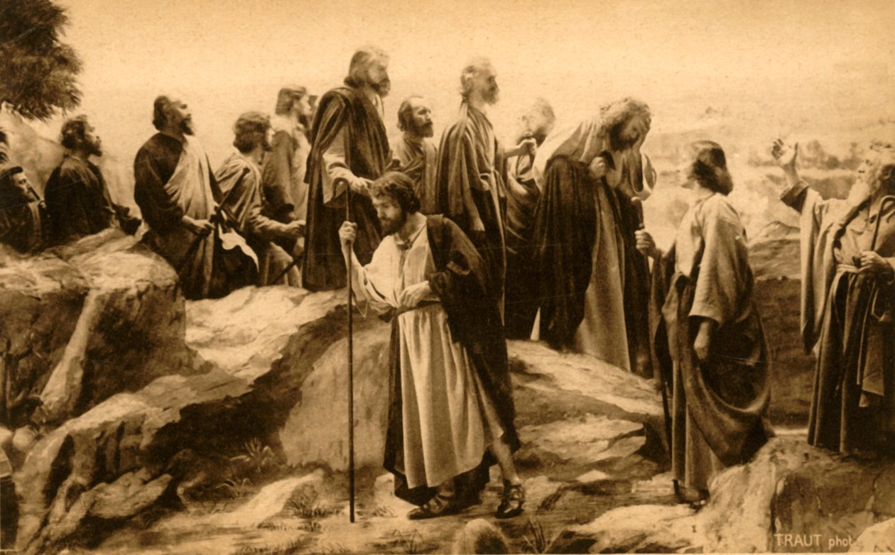 Resan till Jerusalem, 1922. av Henry Traut