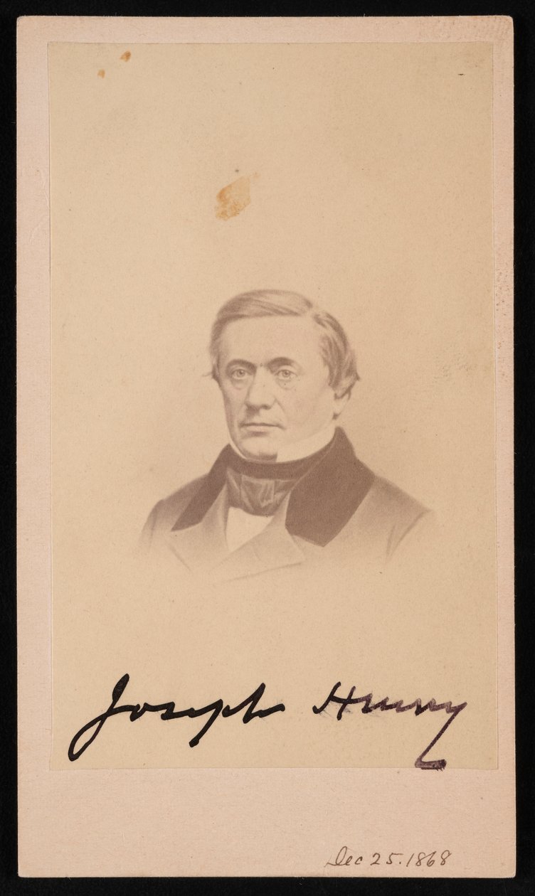 Porträtt av Joseph Henry 1797-1878, 1868. av Henry Ulke