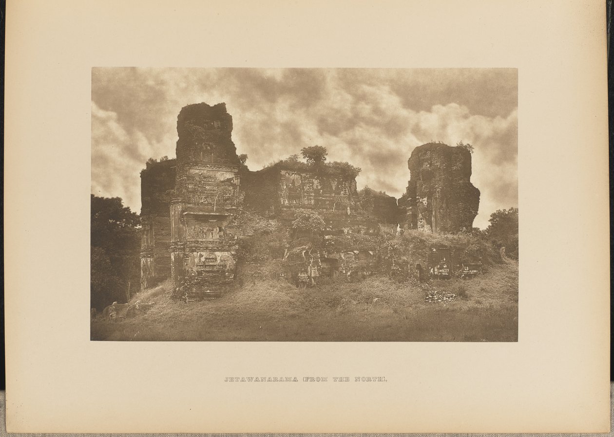 Jetawanarama från norr av Henry W. Cave
