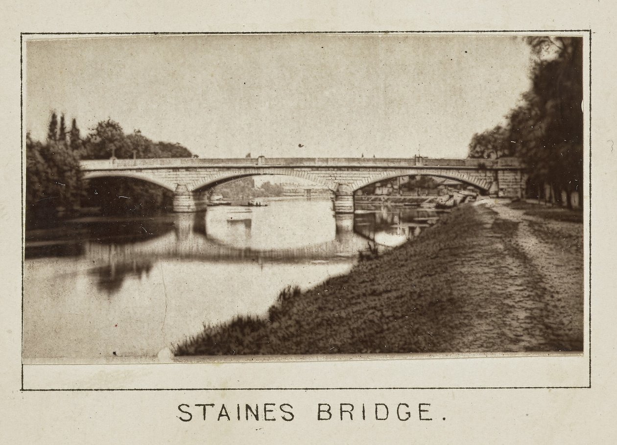 Staines Bridge av Henry W. Taunt
