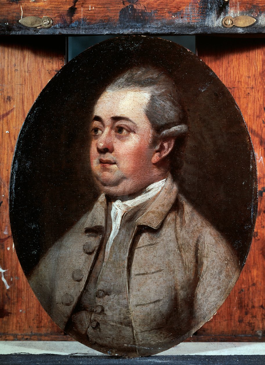 Edward Gibbon av Henry Walton