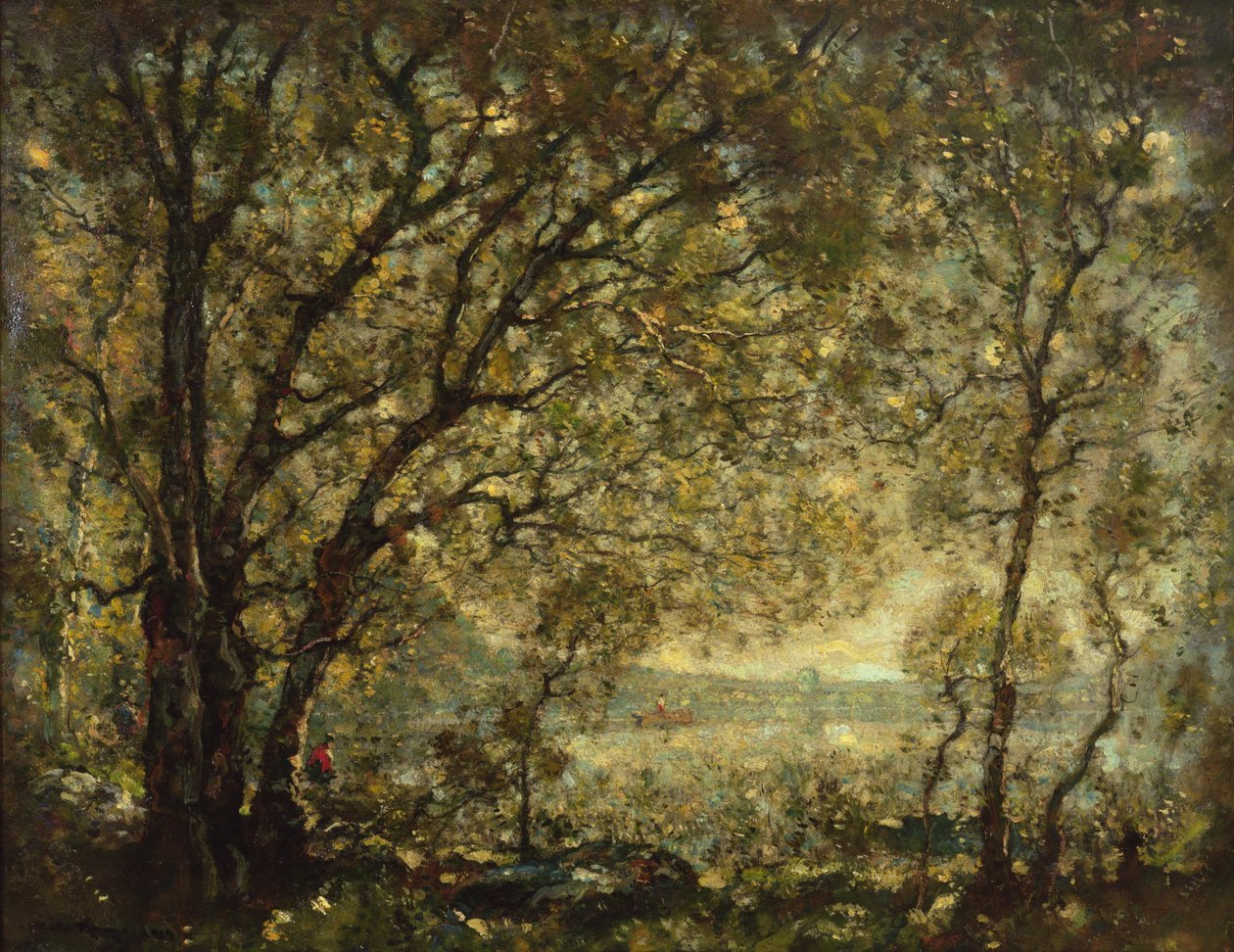 Long Pond av Henry Ward Ranger
