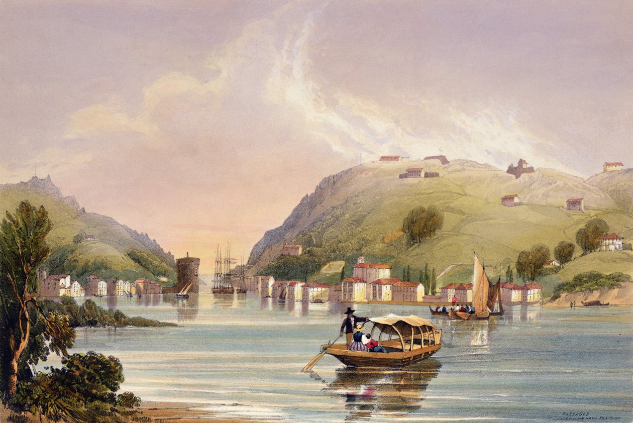 Passager, Lord John Hays position, 1838 av Henry Wilkinson