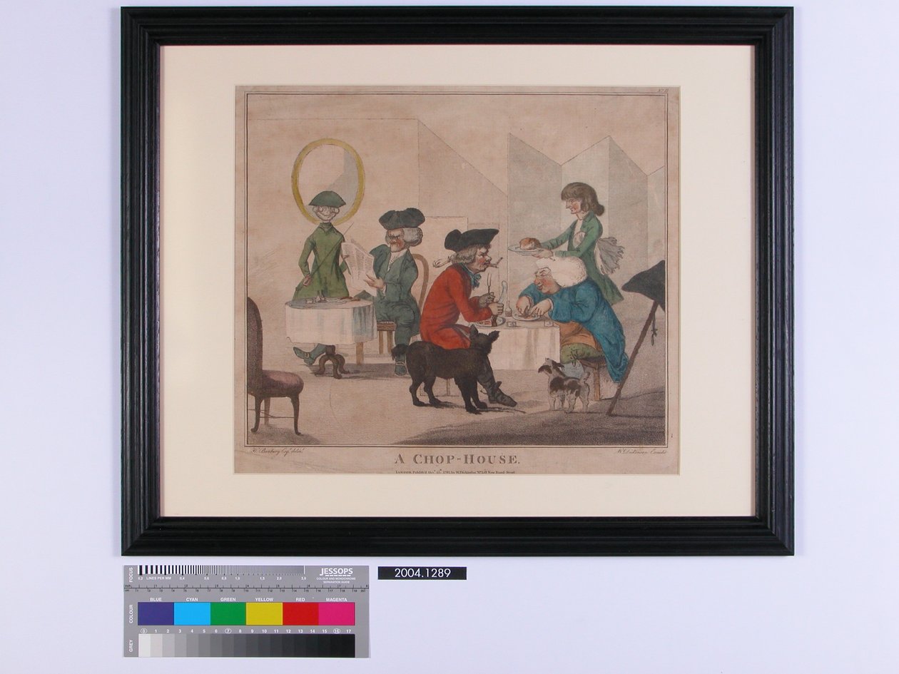 Ett kycklinghus, 1781 av Henry William Bunbury