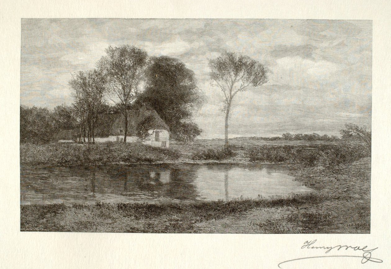 En gård i Normandie av Henry Wolf