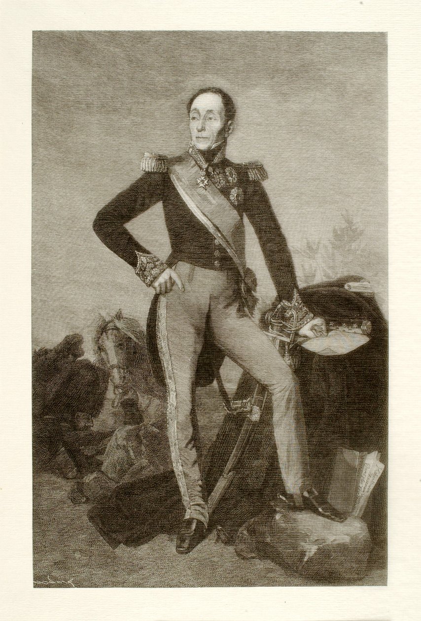 Emmanuel, markis de Grouchy av Henry Wolf