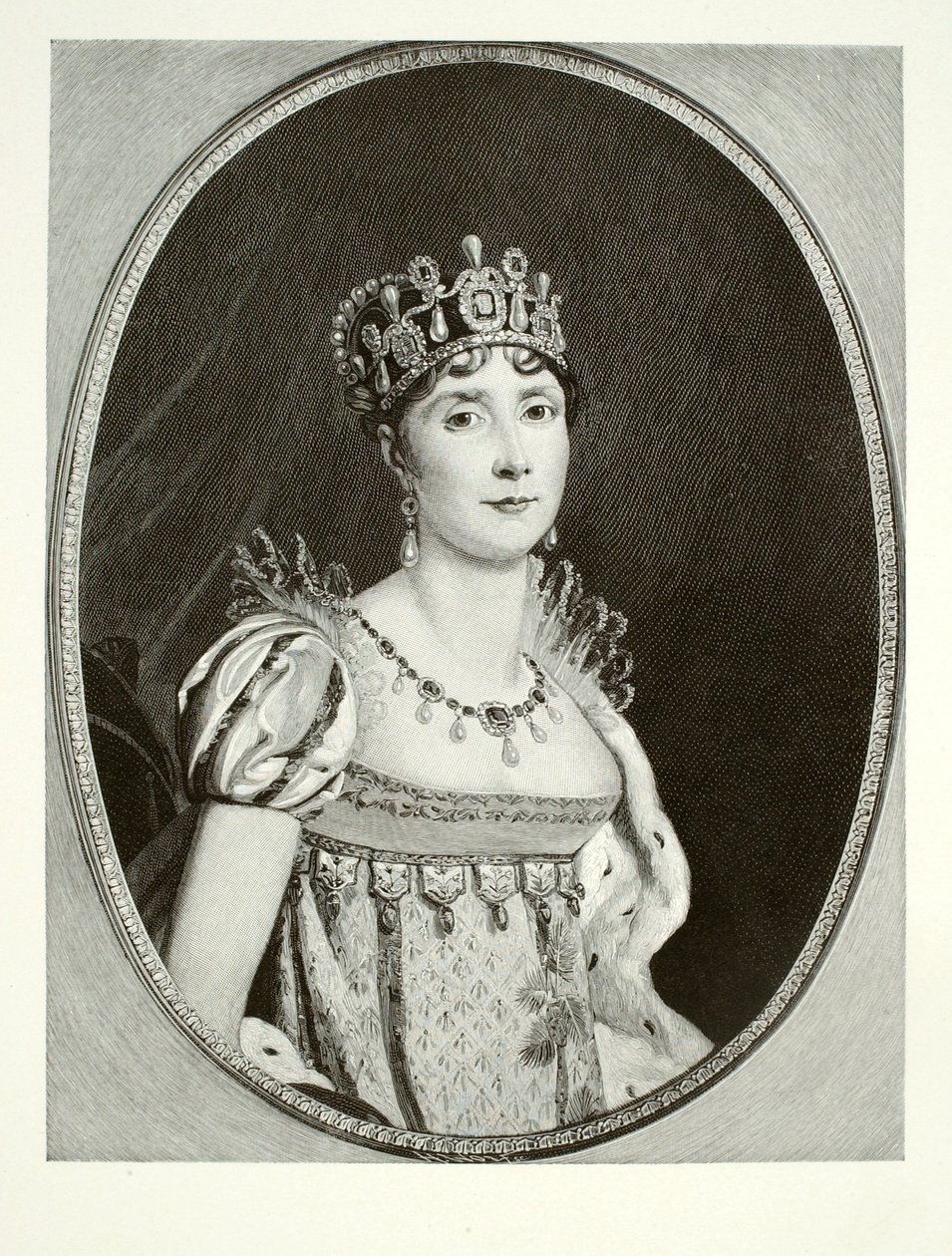 Josephine som kejsarinna av Henry Wolf