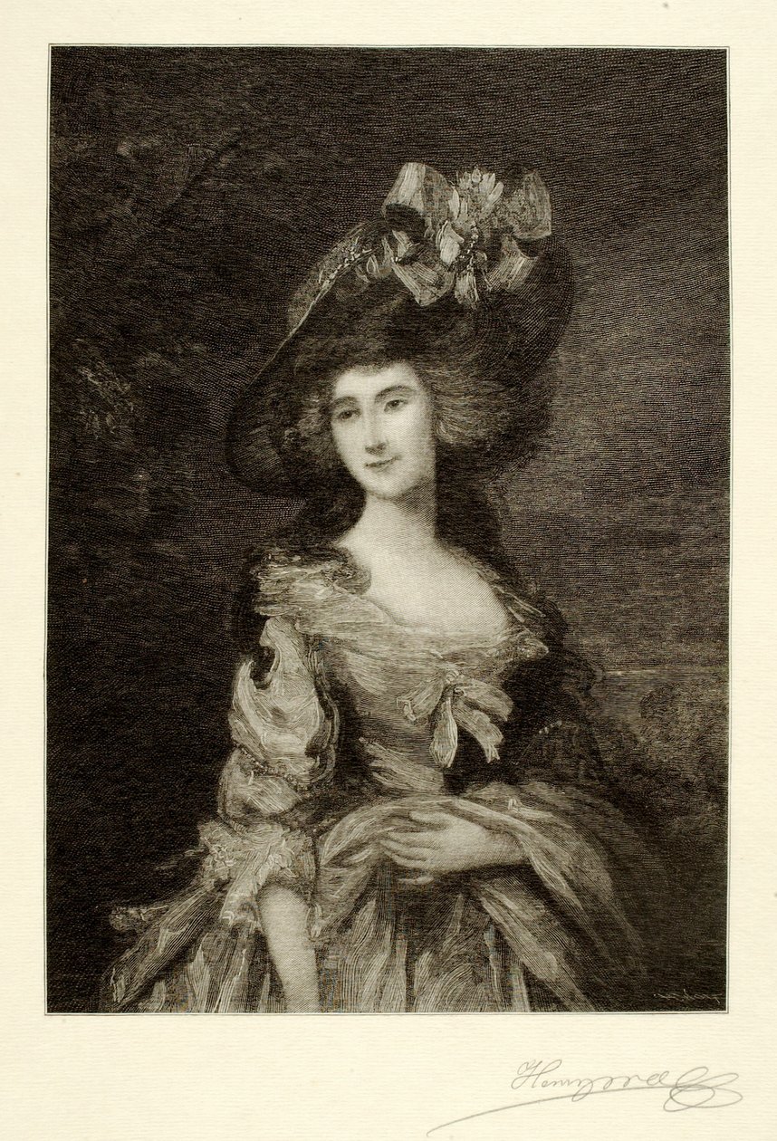 Lady Sheffield av Henry Wolf