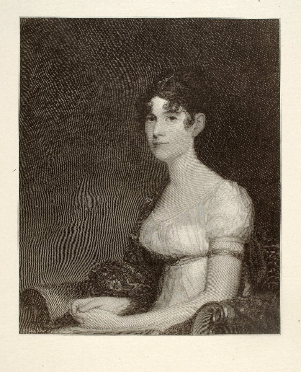 Mrs Harrison Gray Otis (Sally Foster) av Henry Wolf