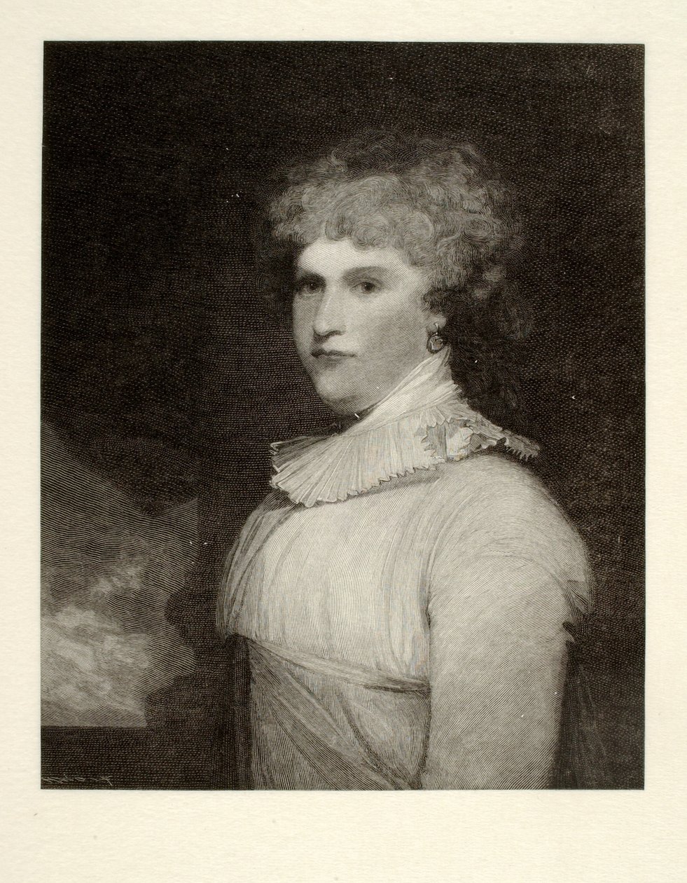 Mrs Peter Meircken (Maria Snowden) av Henry Wolf
