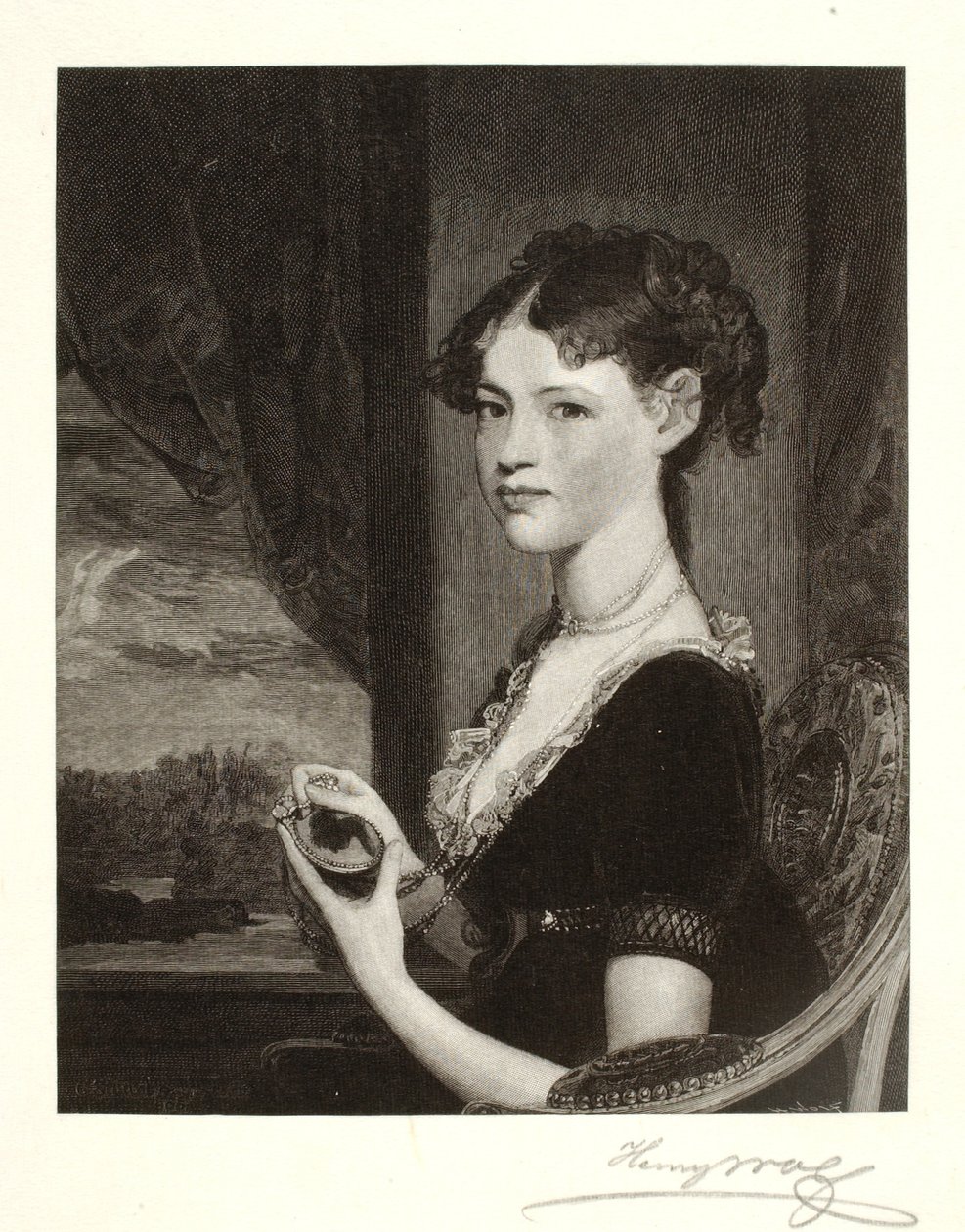 Nancy Penington av Henry Wolf