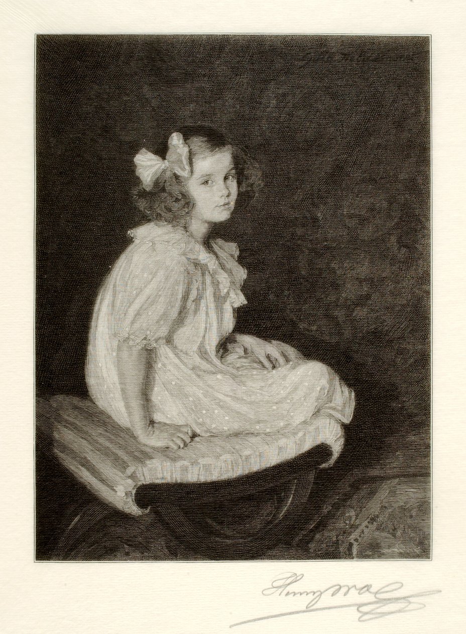 Porträtt av Helen av Henry Wolf