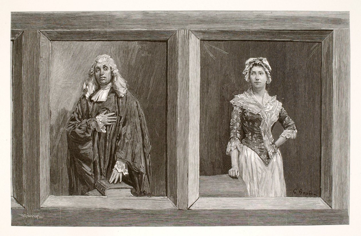 Pastor William Shurtleff och hustru av Henry Wolf