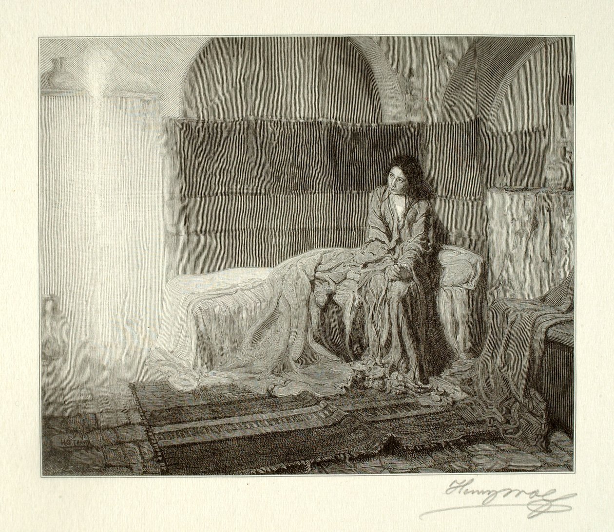 Bebådelsen av Henry Wolf