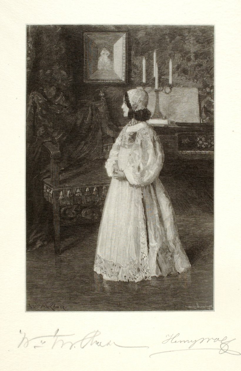 Konstnärens dotter Alice av Henry Wolf