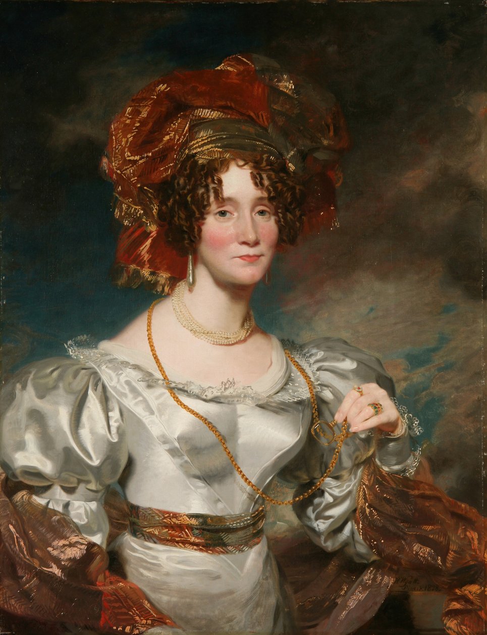 Regency Lady, 1828 av Henry Wyatt