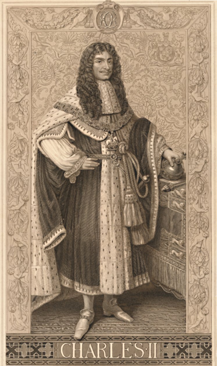 Karl II, 1886 av Herbert Bourne