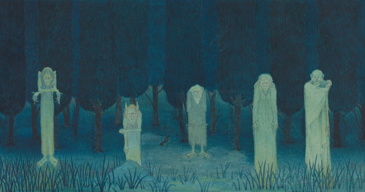 Five Ghouls, 1911-24 av Herbert E. Crowley