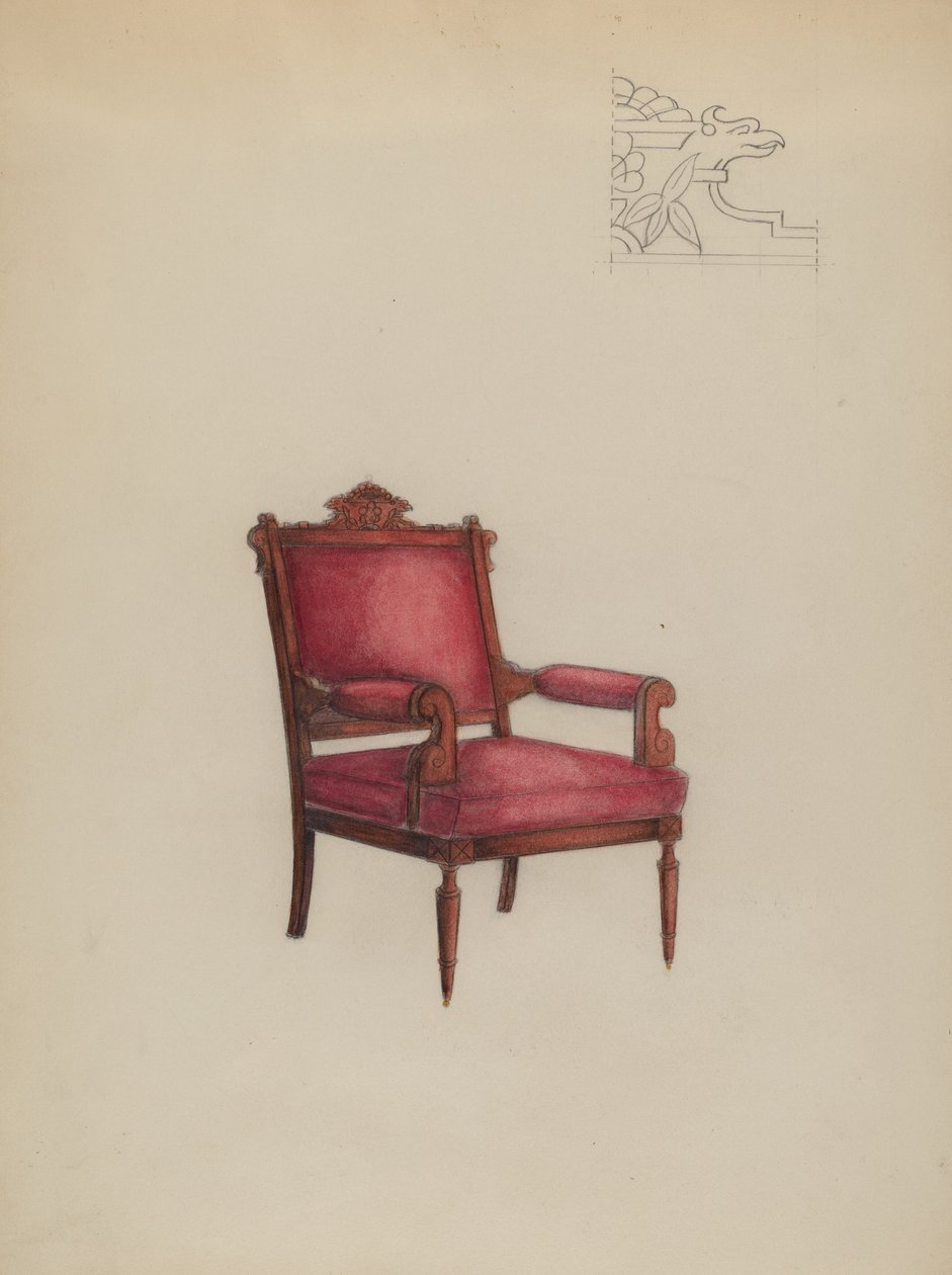 Fåtölj av Herbert Marsh