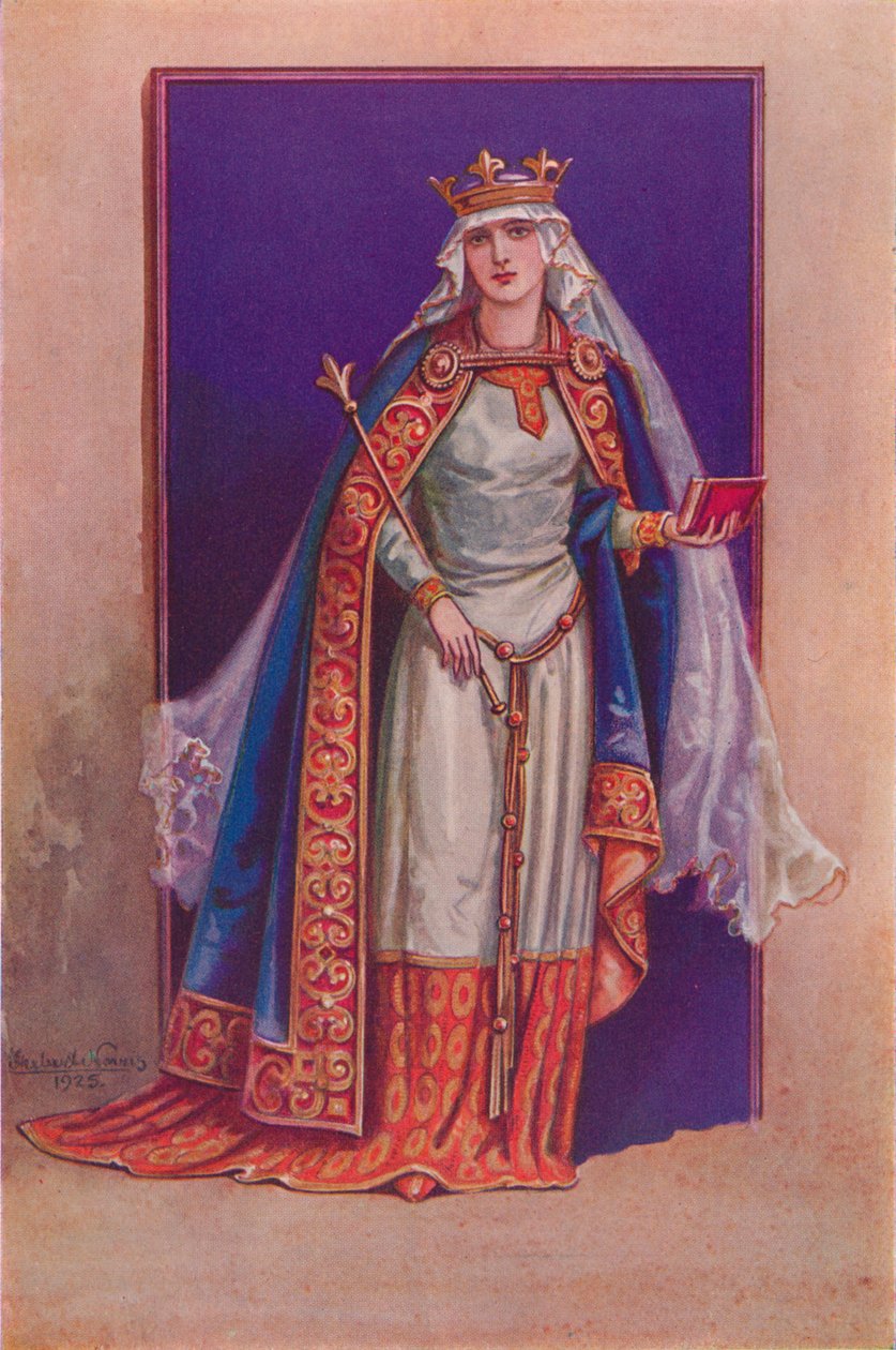 Matilda av Flandern, c1925 av Herbert Norris