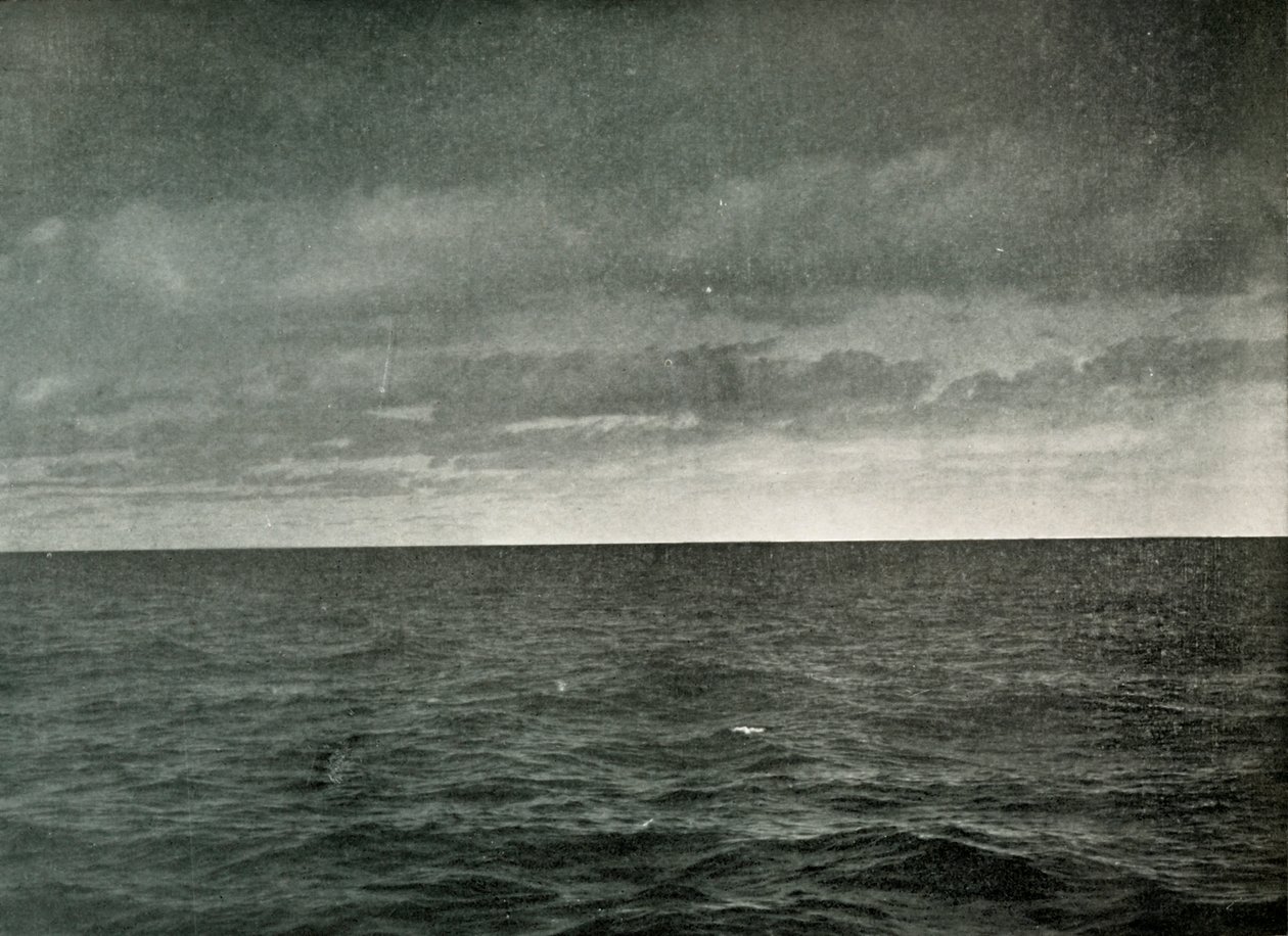 Ice Blink Over the Barrier, c19101913, 1913 av Herbert Ponting
