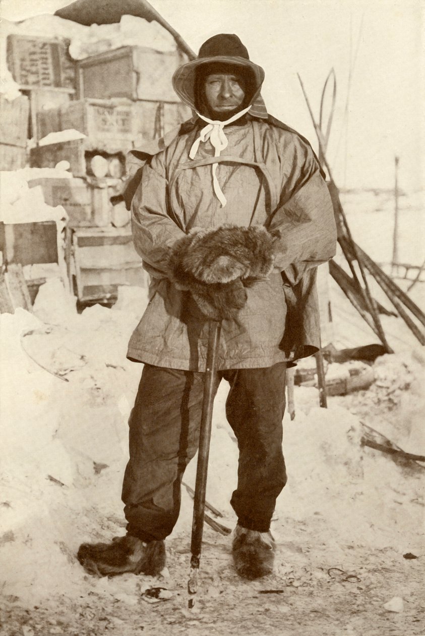 Underofficer Edgar Evans, R.N., 1911, 1913 av Herbert Ponting