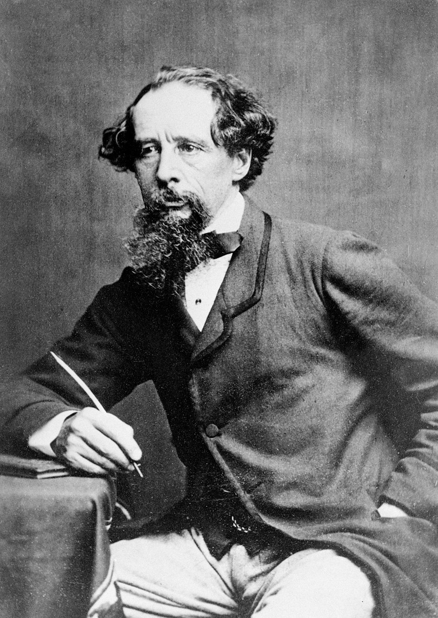 Charles Dickens, 1861 av Herbert Watkins