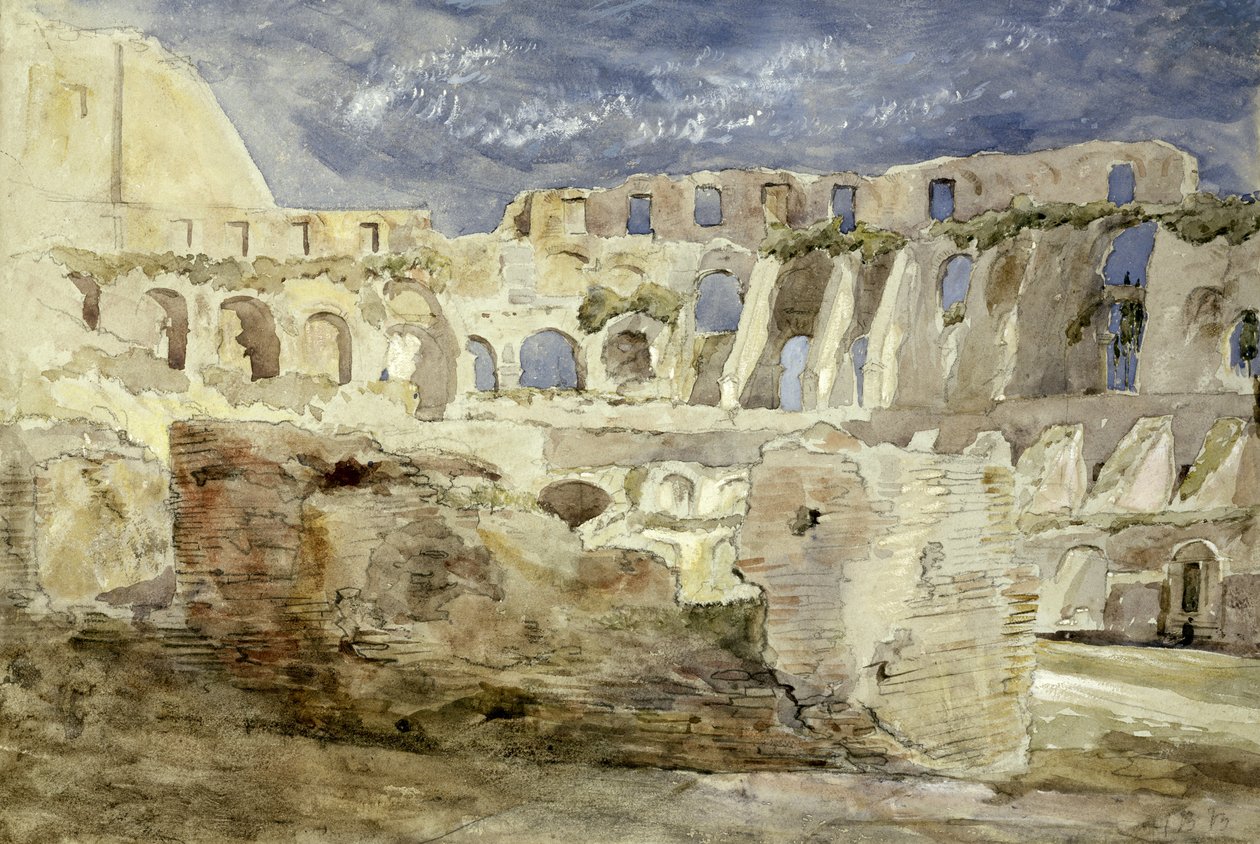 Colosseum, Rom av Hercules Brabazon Brabazon