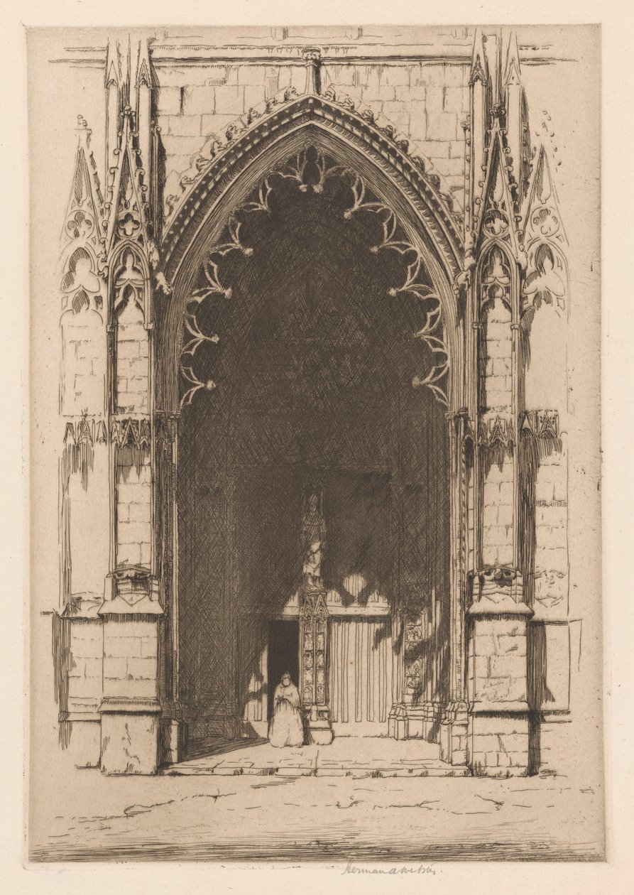 Marmosets Gate, St. Ouen av Herman Armour Webster