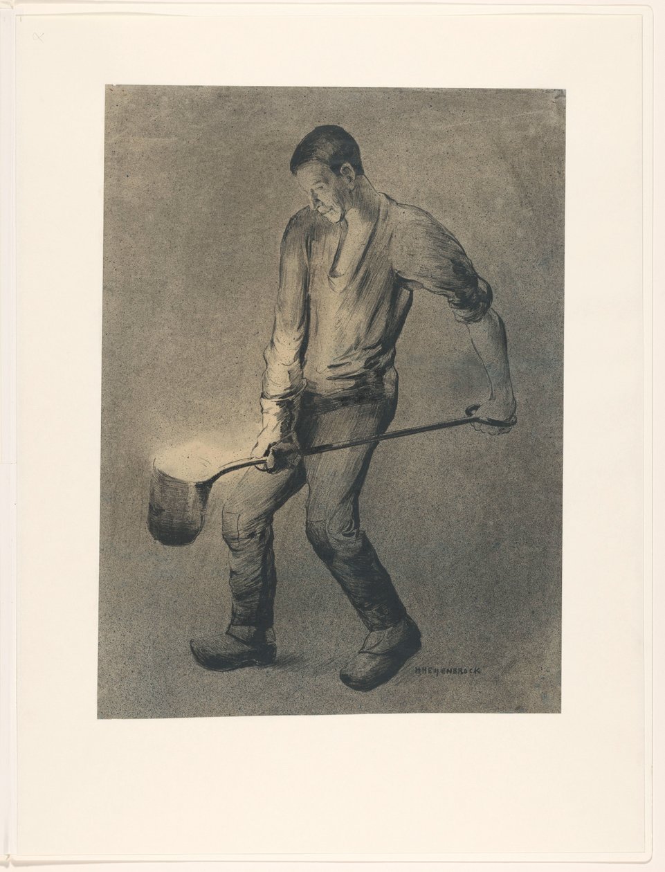 järngjuteri av Herman Heijenbrock (signed by artist)