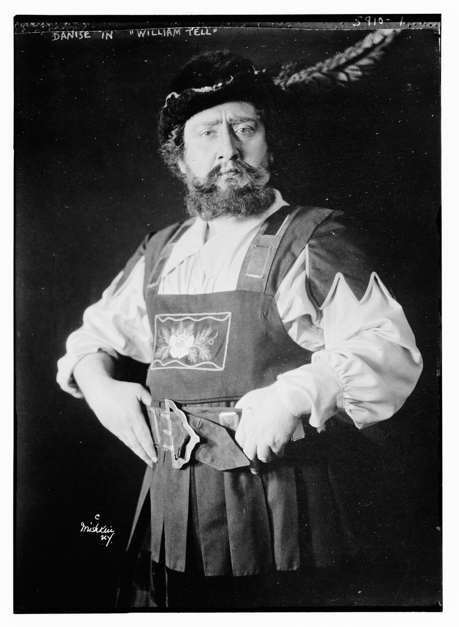 Giuseppe Danise i "William Tell" (s/v foto) av Herman Mishkin