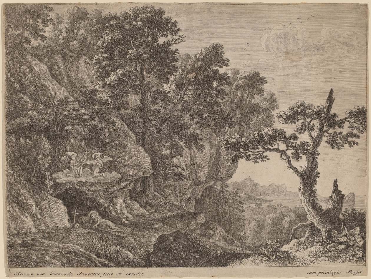 Maria Magdalena Ångerfull av Herman van Swanevelt